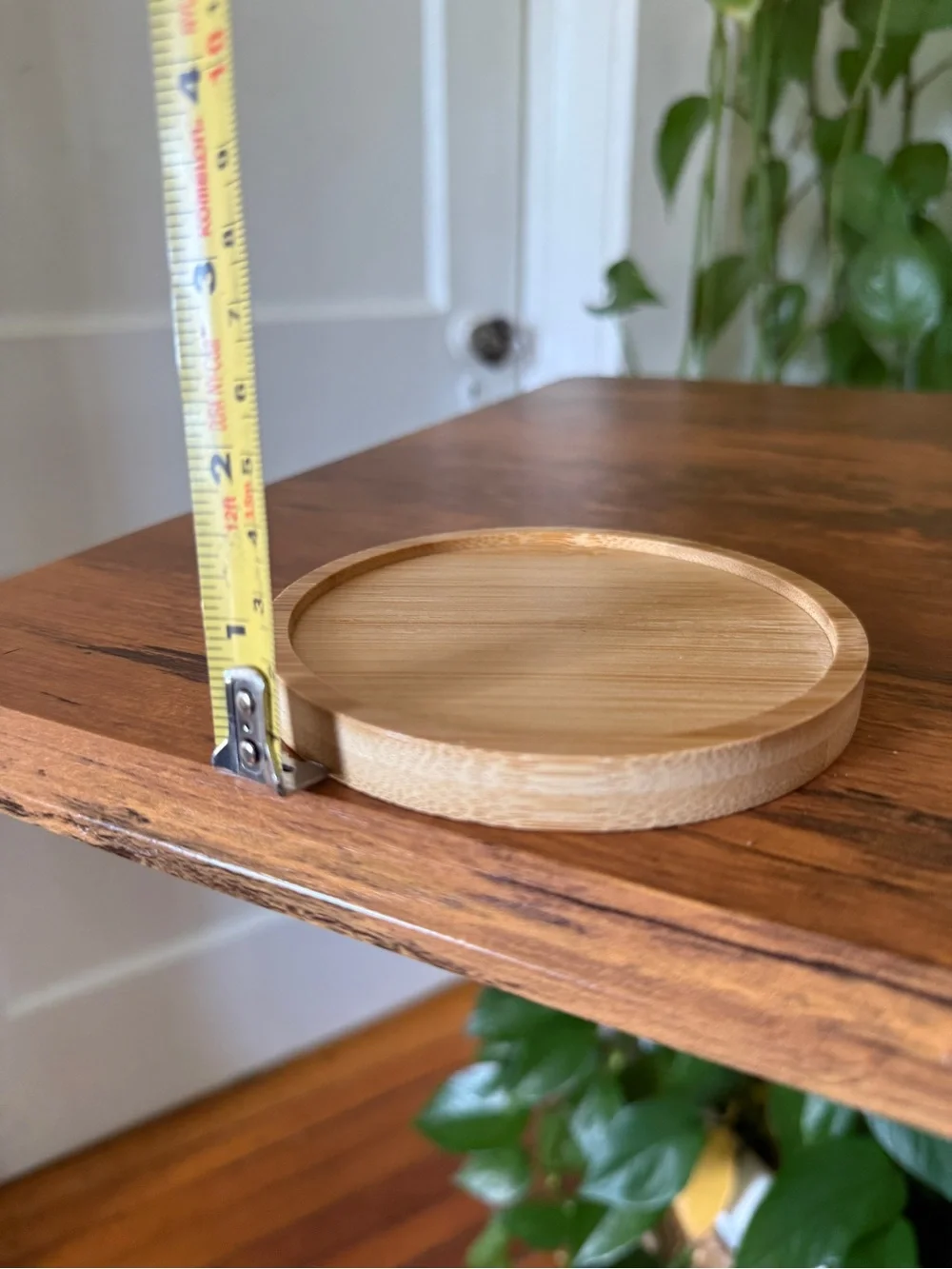 Natural Bamboo Soap Dish - Light Wood